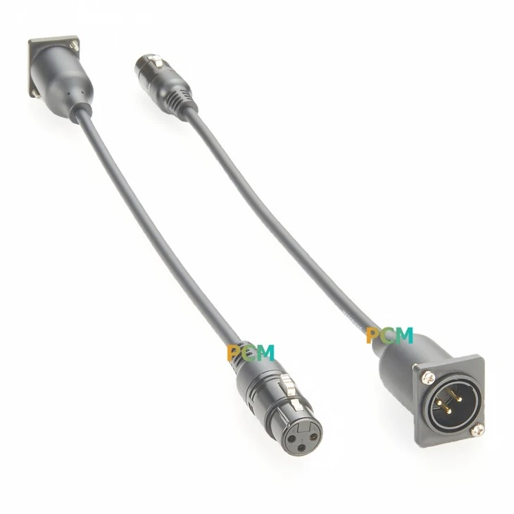 D Series XLR 3Pin Panel Mount Cable best