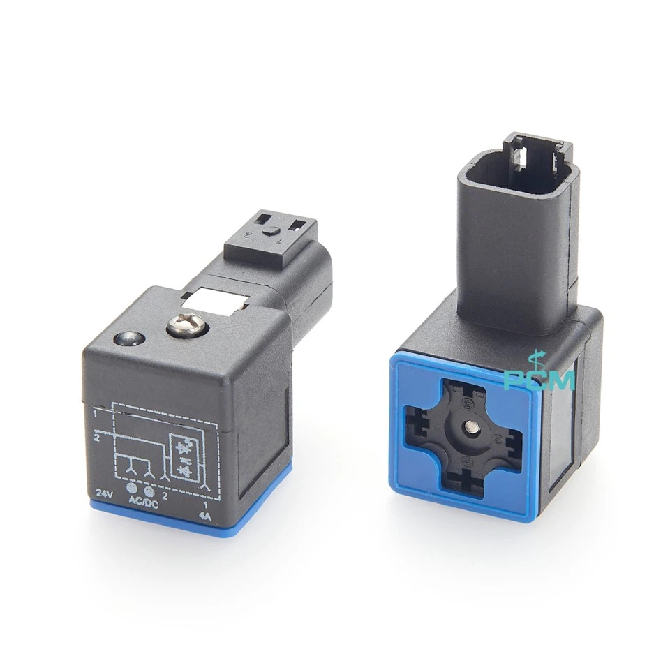 DIN 43650 Solenoidventiil DT -le 04 2 P adapter