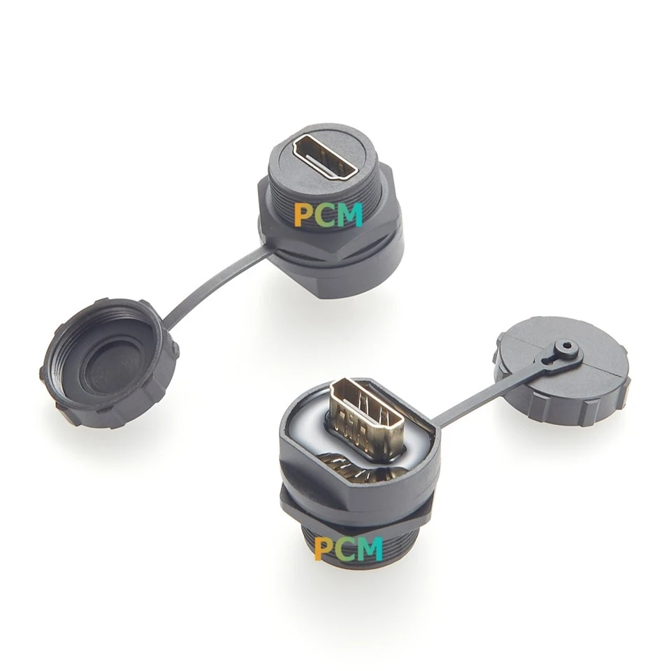 Waterproof HDMI Panel Mount Coupler